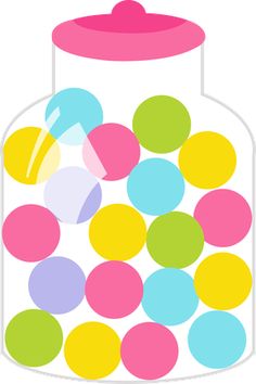 236x354 Jar Gumdrops Maryfran.png Clip Art, Jar And Food Clipart