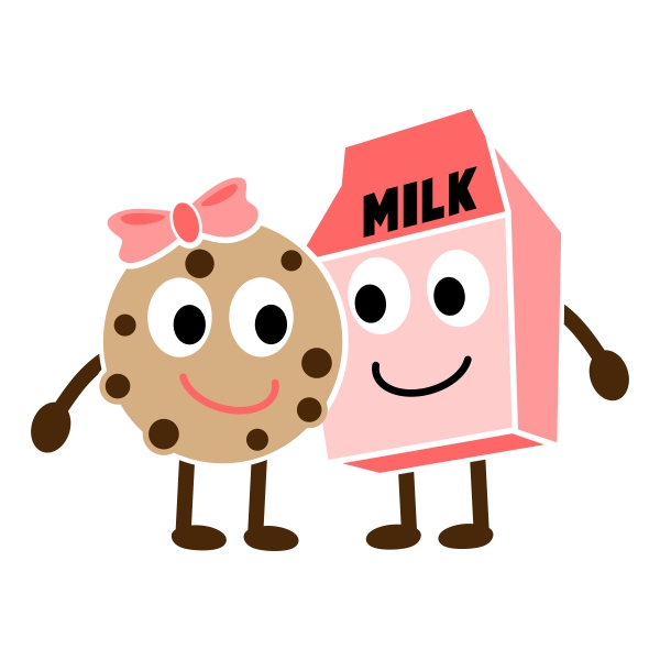 600x600 Milk And Cookies Clipart Milk And Cookie House Cookies Clip Art
