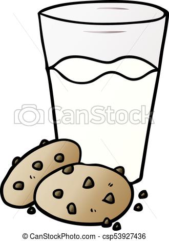330x470 Cartoon Cookies And Milk Vectors