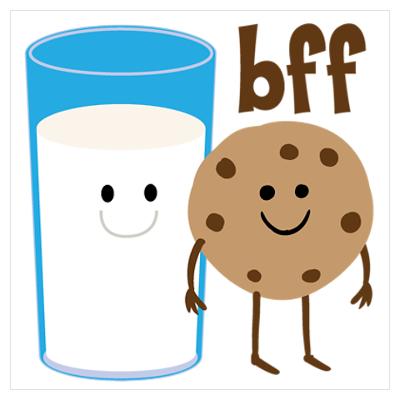 400x400 Milk And Cookies Clipart You And Me Bfflaat Marissa And Kori