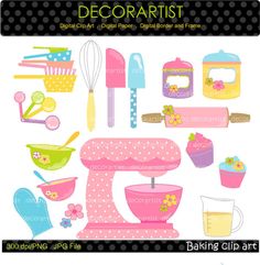 236x241 Baking Clip Art