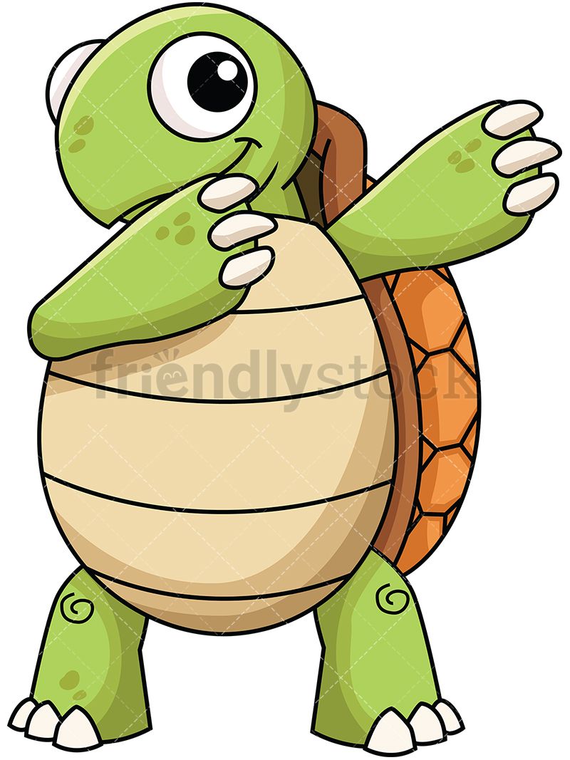 800x1067 Dabbing Turtle Cartoon Vector Clipart Vector Vector, Turtle