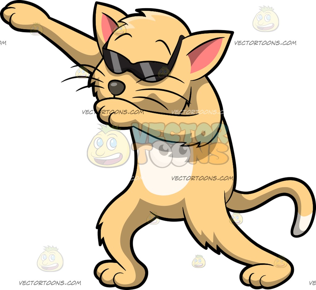 1024x940 Dabbing Animal Clipart Vector Toons