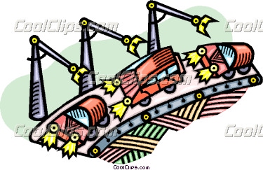 375x243 Clip Art Car Assembly Lines Clipart