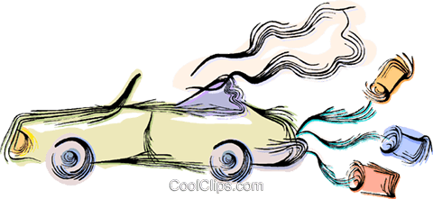 480x221 Decorated Wedding Car Royalty Free Vector Clip Art Illustration