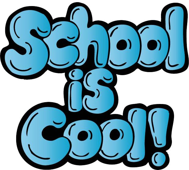 620x559 School Is Cool! Clip Art