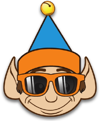 340x413 Clip Art Of A Cool Elf With Clipart Panda