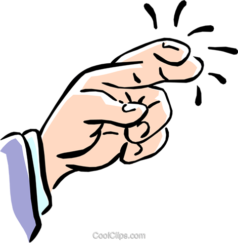 471x480 Cross Your Fingers Royalty Free Vector Clip Art Illustration