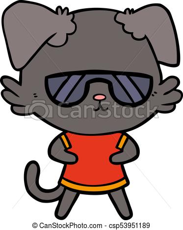 373x470 Cool Cartoon Dog.