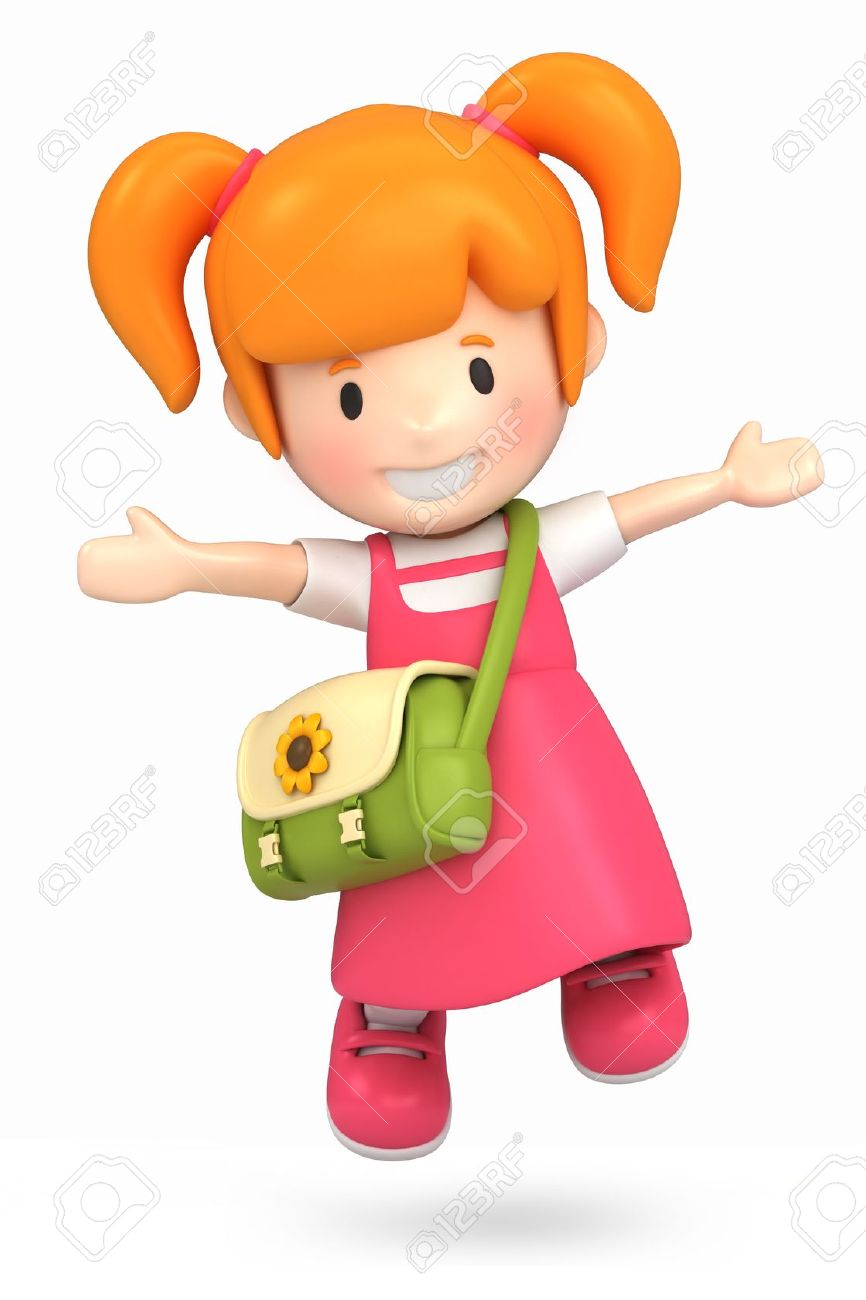 866x1300 Clip Art A Girl Clip Art
