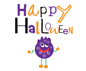 300x250 Free Halloween Clip Art! Pumpkins, Spiders, Ghosts