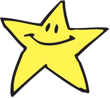 354x317 Smiley Clipart Gold Star