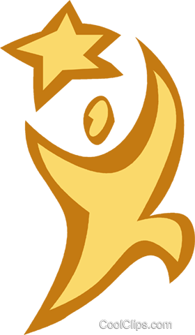 280x480 To Catch A Falling Star Royalty Free Vector Clip Art Illustration