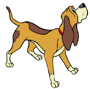 377x372 Hound Clipart