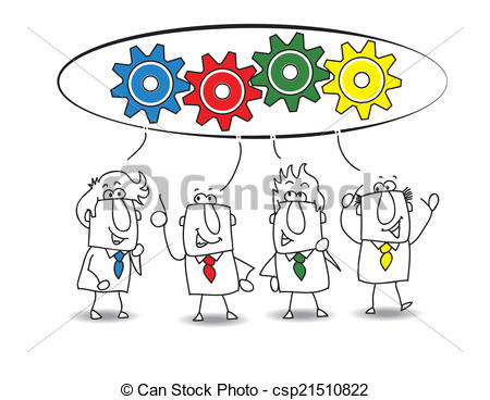 450x368 Cooperation. This Teamwork Is Very Productive. Each