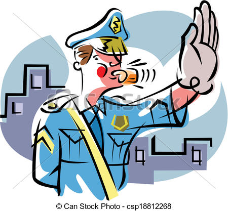 450x417 Traffic Cop. Traffic Police On Duty Clip Art Vector