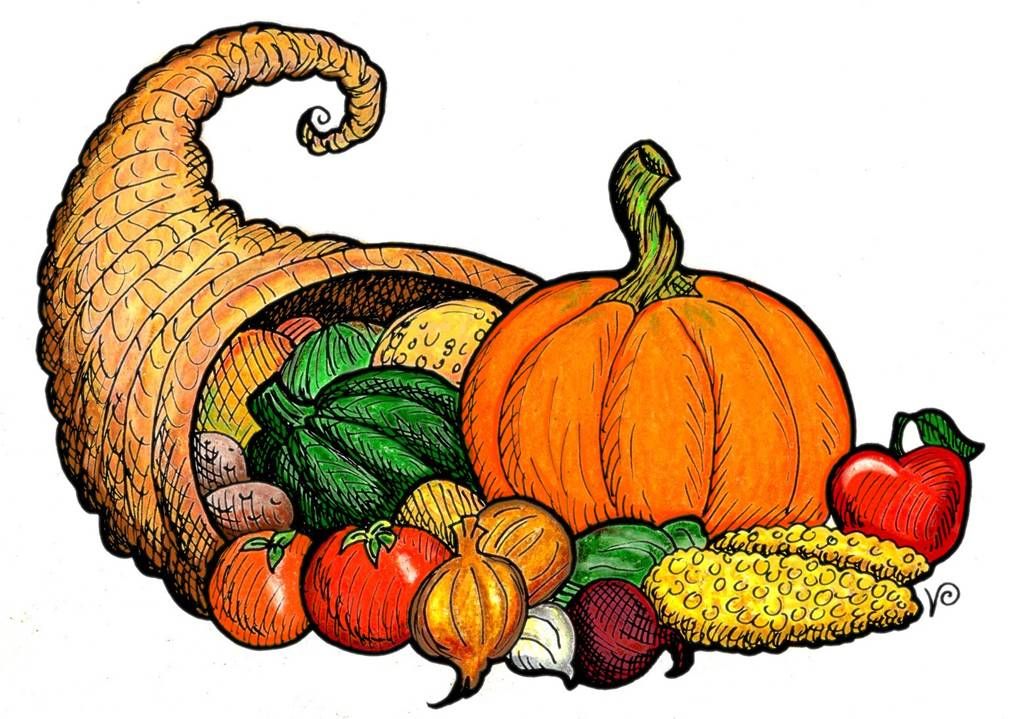 1015x719 Cornucopia Clip Art To Use As Example For This Month's Art Project