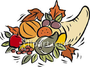 300x224 Fall Cornucopia Clipart Panda