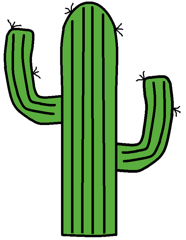 610x785 Best Cactus Clip Art