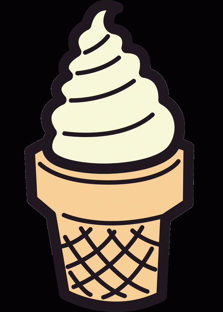 733x1024 Best Ice Cream Cone Clip Art