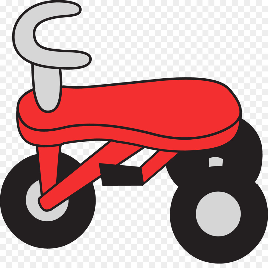 900x900 Tricycle Bicycle Scooter Clip Art