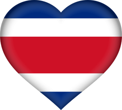 250x227 Costa Rica Flag Clipart