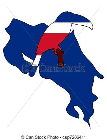 360x470 Toucan Costa Rica Vector Clip Art