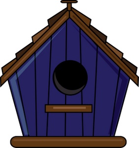 282x300 Cottage Clipart Birdhouse