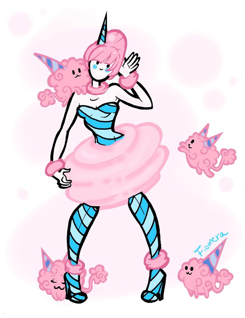 784x1018 Cotton Candy Princess By Fiomera