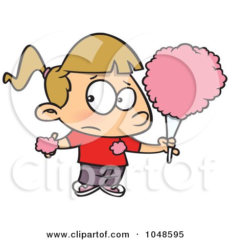 450x470 Royalty Free (Rf) Cotton Candy Clipart, Illustrations, Vector