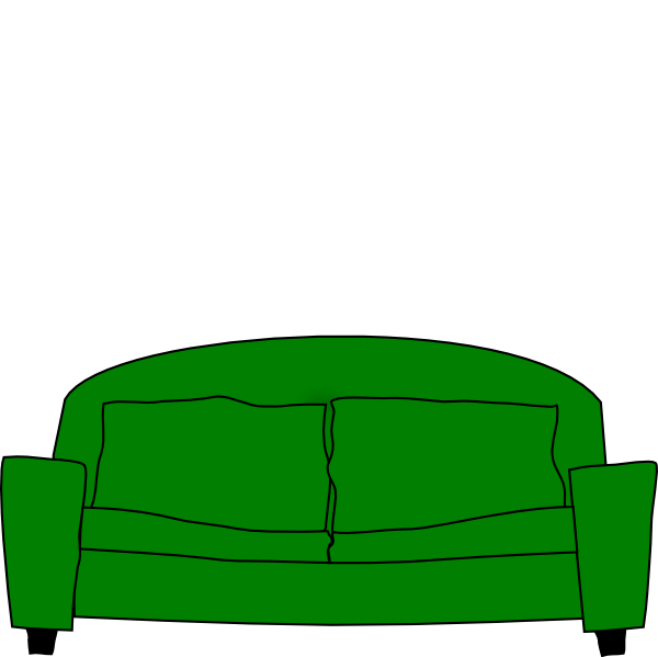 600x599 Sofa Clip Art