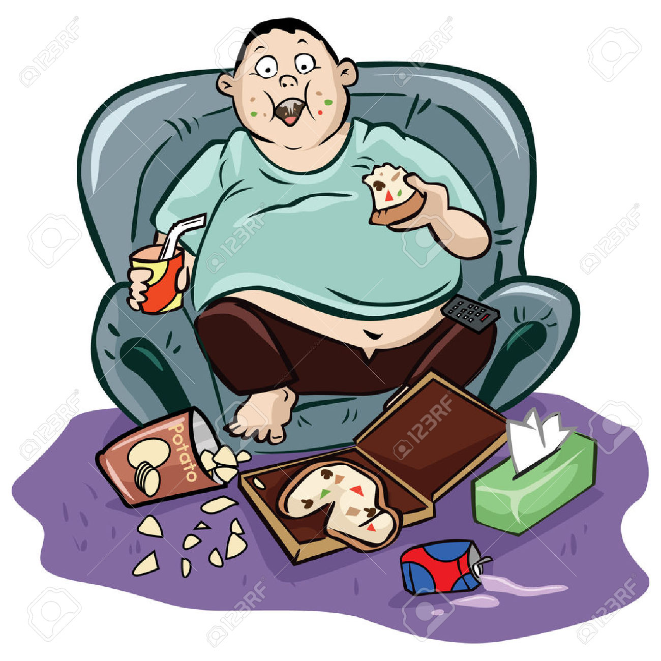 1300x1300 Clipart Couch Potato