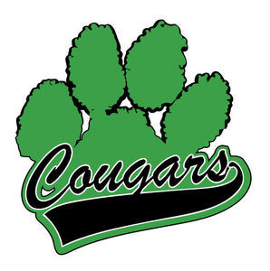 298x300 Cougar Paws Clip Art