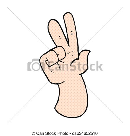449x470 Freehand Drawn Cartoon Hand Counting Vector Clip Art