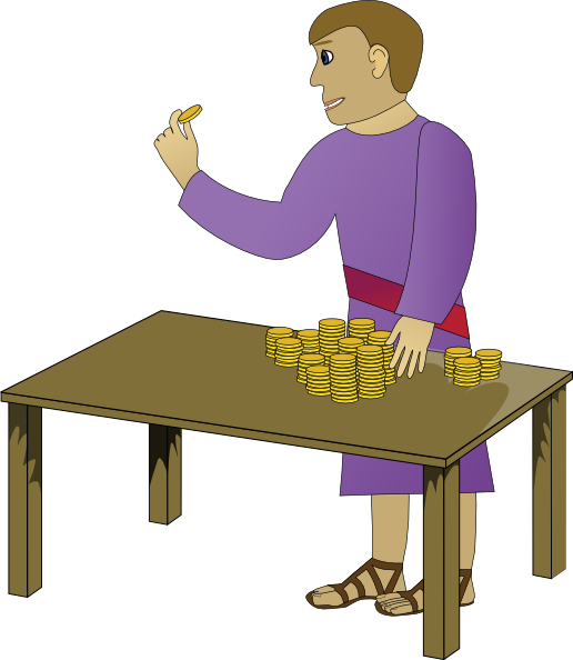 516x594 Richdad Rich Young Man Counting Clip Art Free Vector 4vector