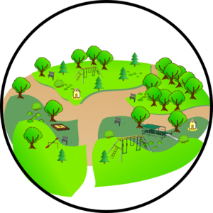 300x300 Country Park Clip Art A Day
