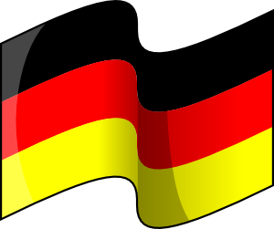 300x251 Waving German Flag Clip Art
