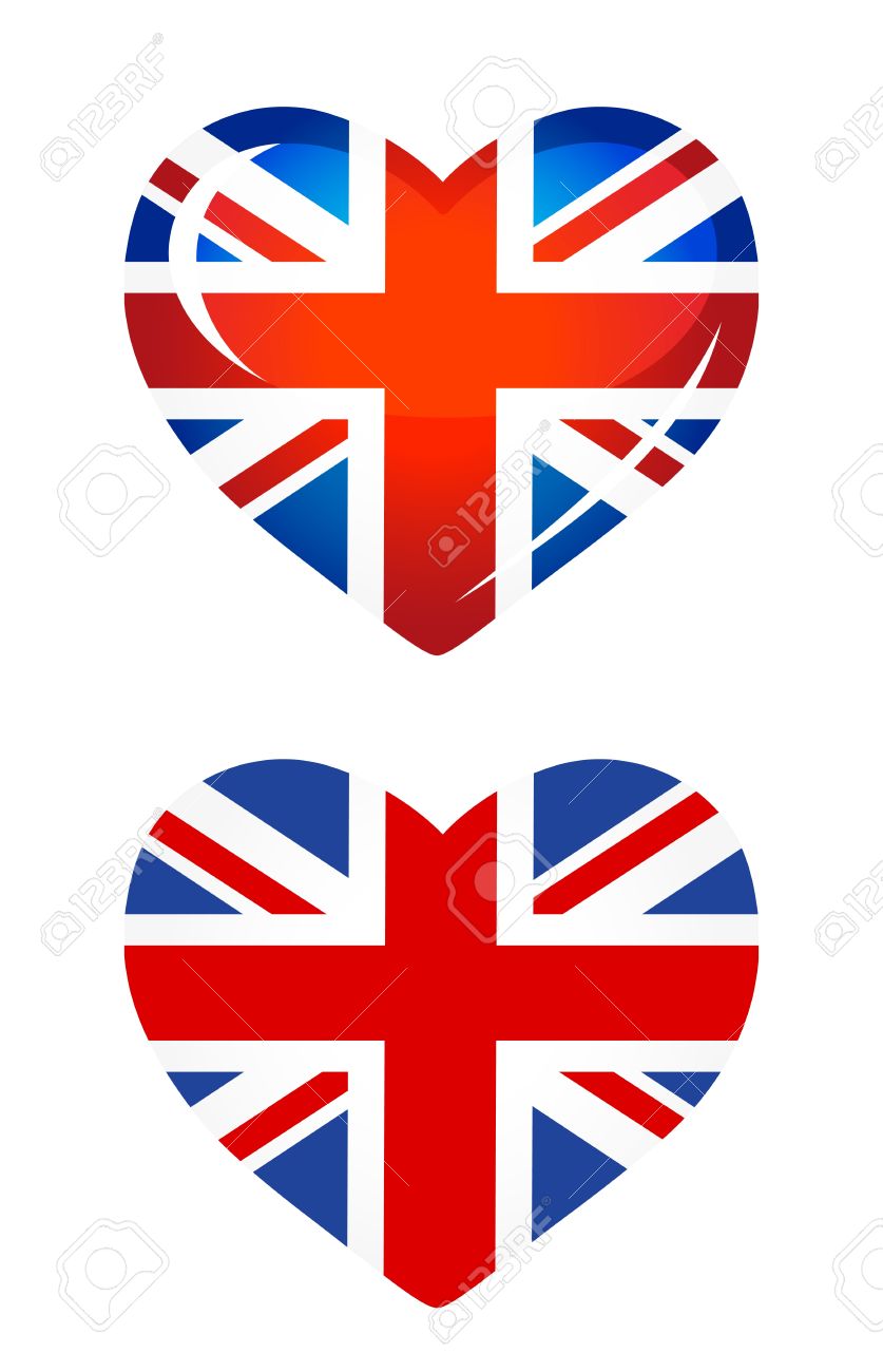 837x1300 British Flag Clipart England Country