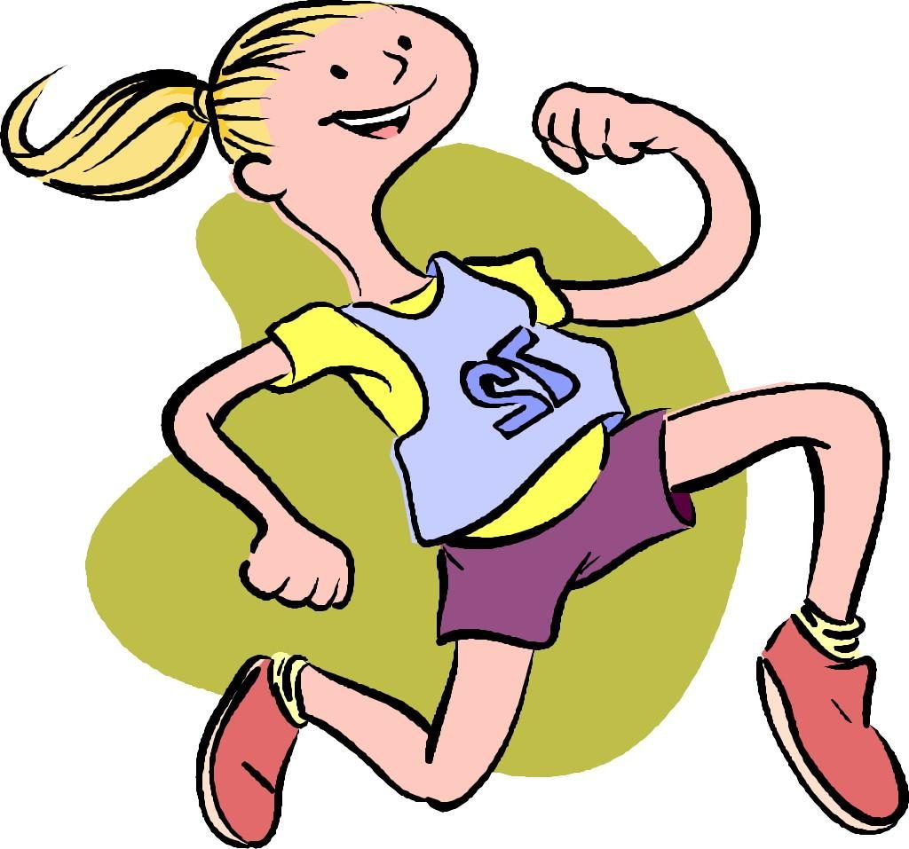 1024x957 Ingenious Idea Running Clipart Unique Free Clip Art Girl Image