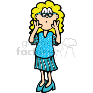 300x300 Royalty Free Woman002pr C 155478 Clip Art Images, Illustrations