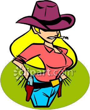 288x350 Cartoon Cowgirls Cowgirl Clip Art Free Wild West Girlz