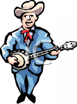 258x350 Country Bluegrass Clipart