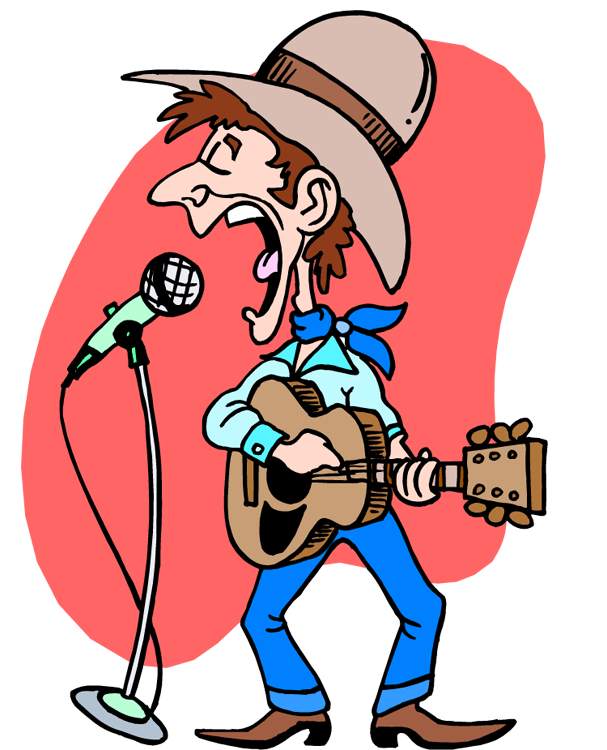 607x750 Collection Of Country Western Music Clip Art High Quality