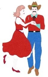 160x256 Western Dance Cliparts