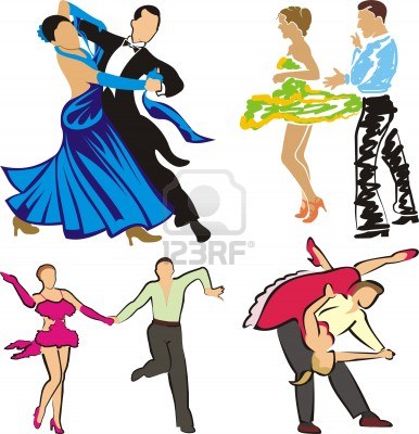 386x400 Clipart Ballroom Dancers