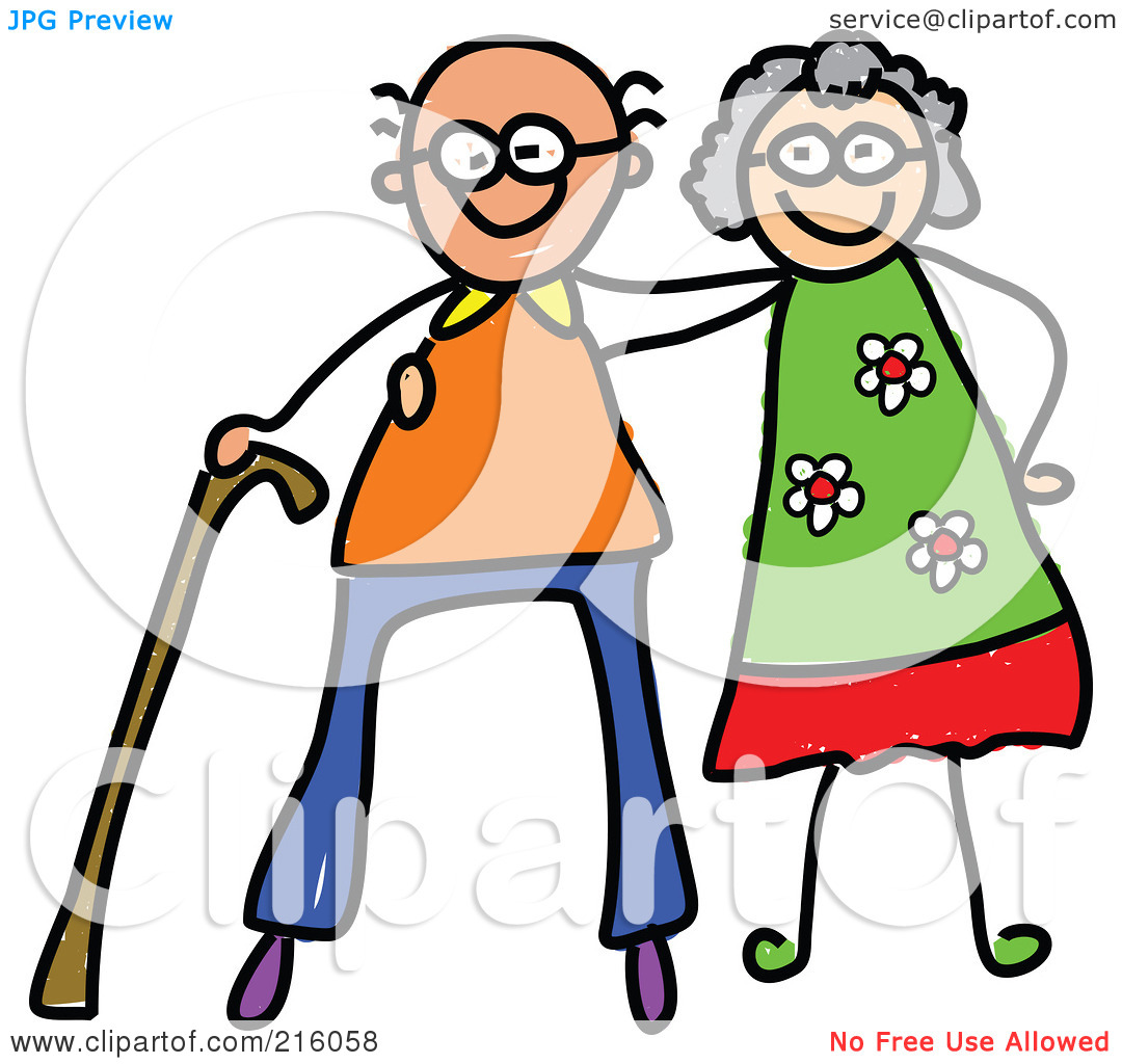 1080x1024 Elderly Couple Clip Art Clipart
