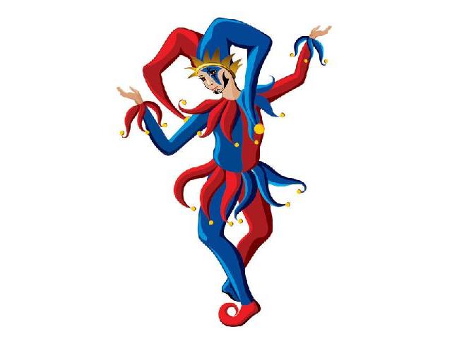 640x480 Court Jester Clip Art Clipart