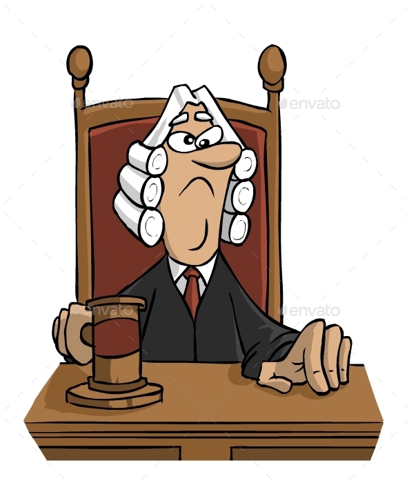 590x700 Judge Court Clipart