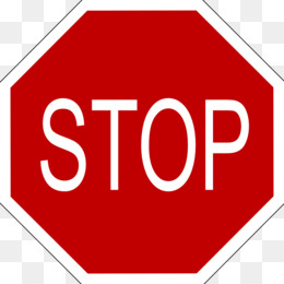 260x260 Stop Sign No Symbol Warning Sign Red Clip Art
