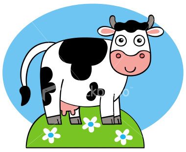 380x310 Dead Cow Cartoon Free Download Clip Art